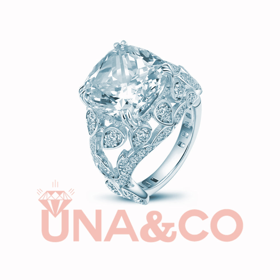 European and American high-end luxury 3/5 carat CVD Diamond Ring