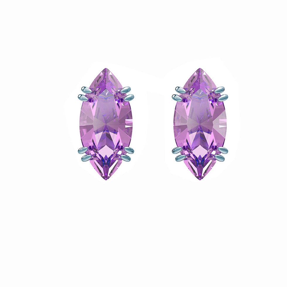 Colorful Marquise Cut Earrings