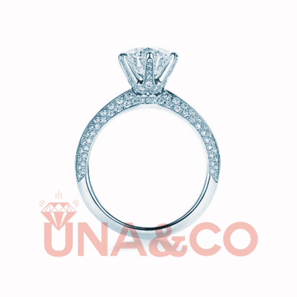 Ice And Fire of UNA&CO CVD Diamond Ring