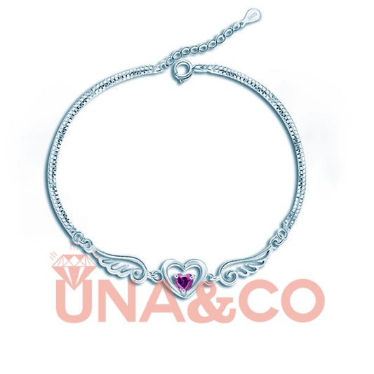 Romantic Heart and Angel Series Bracelet