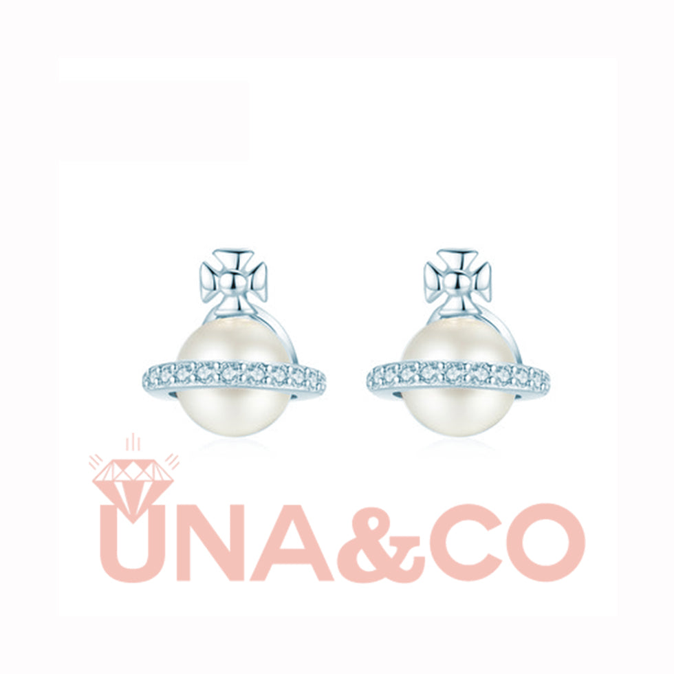 Special Designed Planet Pearl Earrings