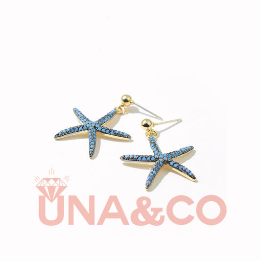 Starfish Earrings Perfect for Sea and Beach Vacation