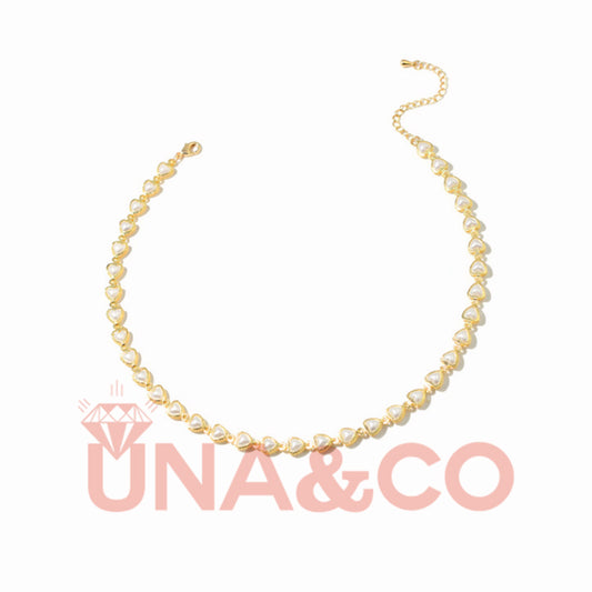 Unique and Graceful Pearl Collarbone Necklace