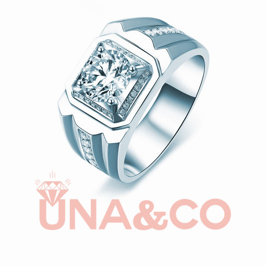 Men's Unique Wedding Engagement Ring